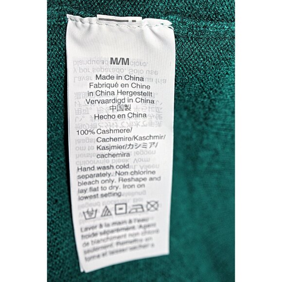 J Crew - Long Sleeve Cashmere Everyday Crewneck Dress in Spicy Jade, Med - Picture 6 of 9